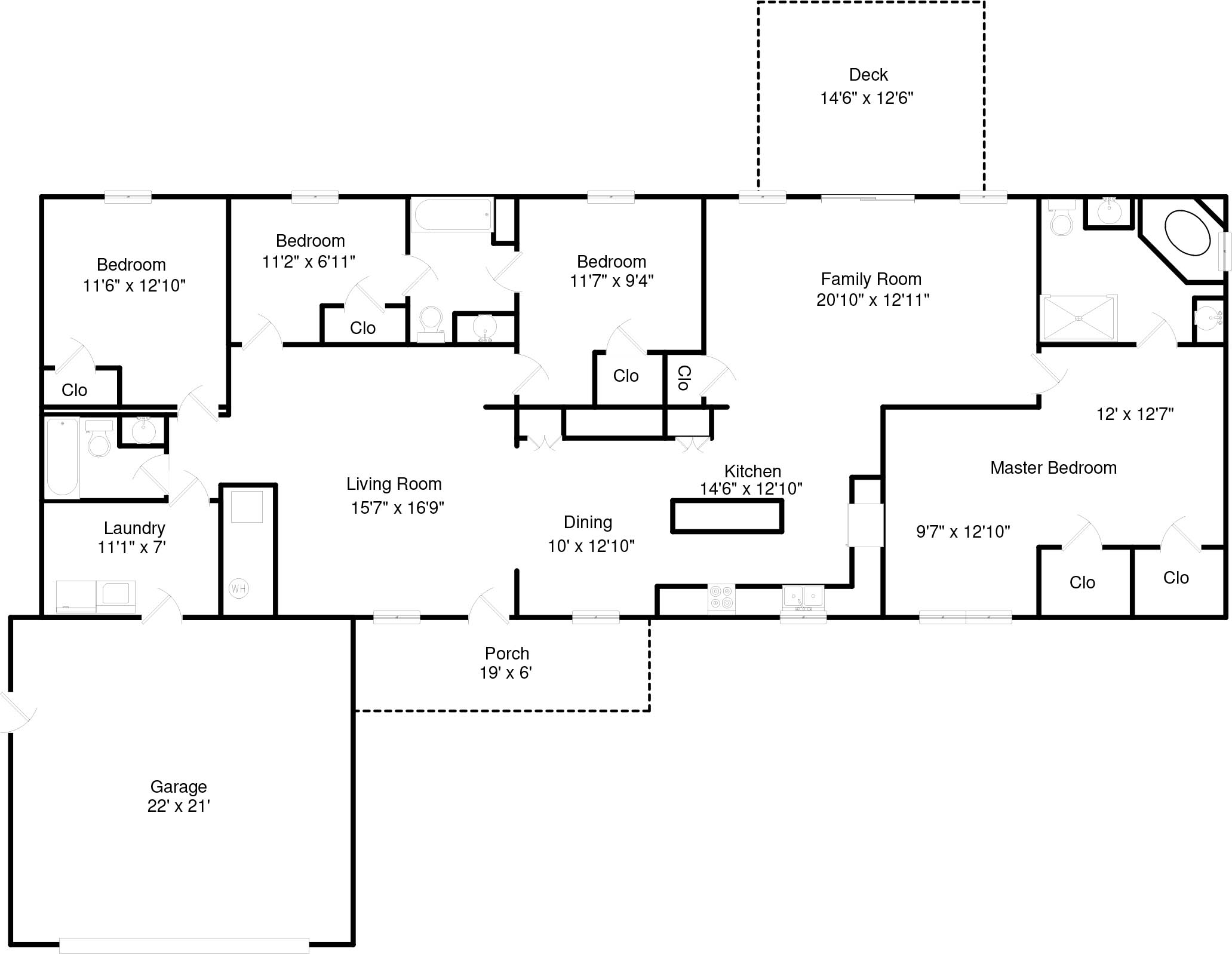 424 E Kennedy Street, Maroa, IL Floorplan